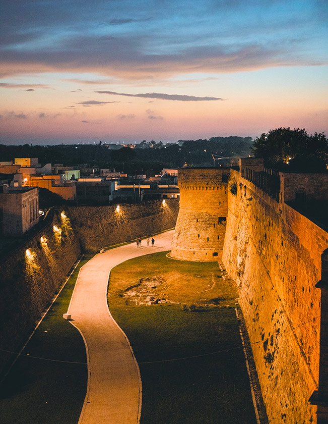 Il fossato della città